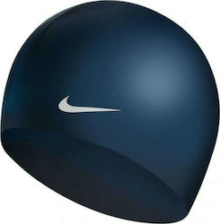 Nike Solid Σκουφάκι Κολύμβησης Ενηλίκων από Σιλικόνη Μπλε