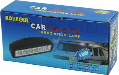 Rolinger LED Lightbar Universal 18W 1pcs