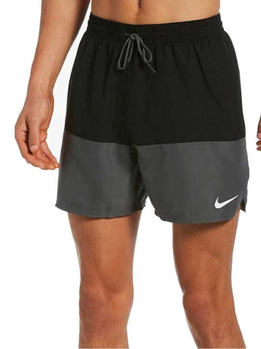 Volley Ανδρικό Μαγιό Σορτς Black / Grey με Ρίγες