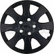 Carman Set Capace Roți Auto 4buc 13" Negru