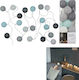 The Home Deco Factory Γιρλάντα Φωτισμού LED με 20 Μπάλες
