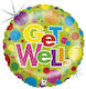 18" Balloon for Passersby "Get Well"