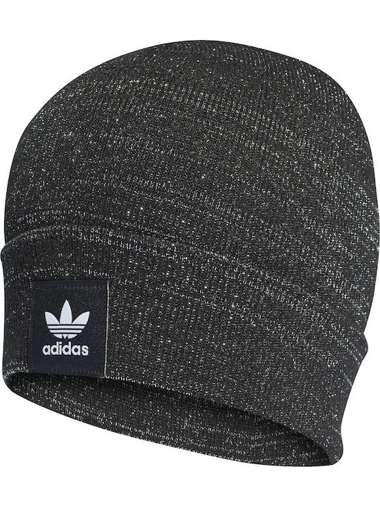Beanie Ανδρικός Σκούφος Πλεκτός σε Μαύρο χρώμα