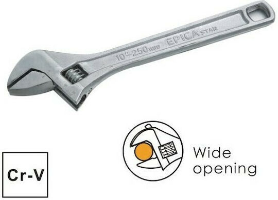 Epica Star Γαλλικό Κλειδί Μήκους 250mm 10''