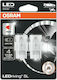 Osram Lamps Car & Motorcycle Ledriving Sl Red W21W LED Red 12V 2W 2pcs