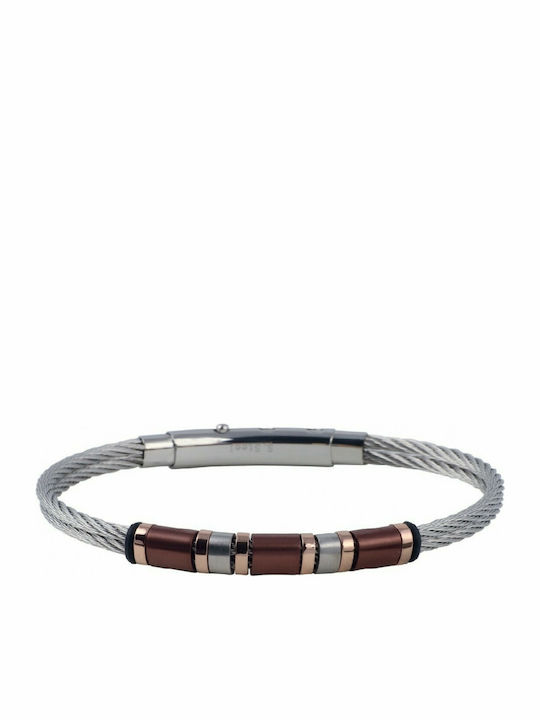 Rosso Amante Herren Armband aus Stahl