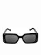 Moscow Mule Cannes Women's Sunglasses with Black Plastic Frame and Black Lens MM/86386/1