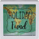 Out of the Blue Holiday Fund Money Box Plastic Green 15x5x15cm