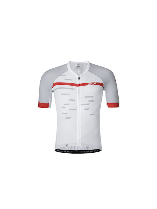 Kilpi Veneto Short Sleeves Cycling Jersey White