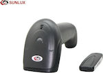 Sunlux XL-9322 Handheld Scanner Wireless with 2D and QR Barcode Reading Capability