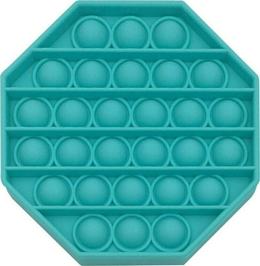 Pop It Fidget Οκτάγωνο Σιλικόνης Πράσινο