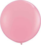 Set of 2 Balloons Latex Pink Round