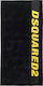 Dsquared2 Prosop de Plajă Negru 192x102cm.