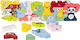 Small Foot ABC Puzzle Εκπαιδευτικό Παιχνίδι Γνώσεων από Ξύλο για 3+ Ετών