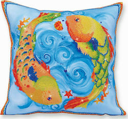 Diamond Dotz Diamond Painting Pillow Kit Ψηφιδωτό - Dancing Fish