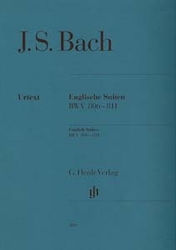 G. Henle Verlag J. S. Bach - English Suites Παρτιτούρα για Πιάνο