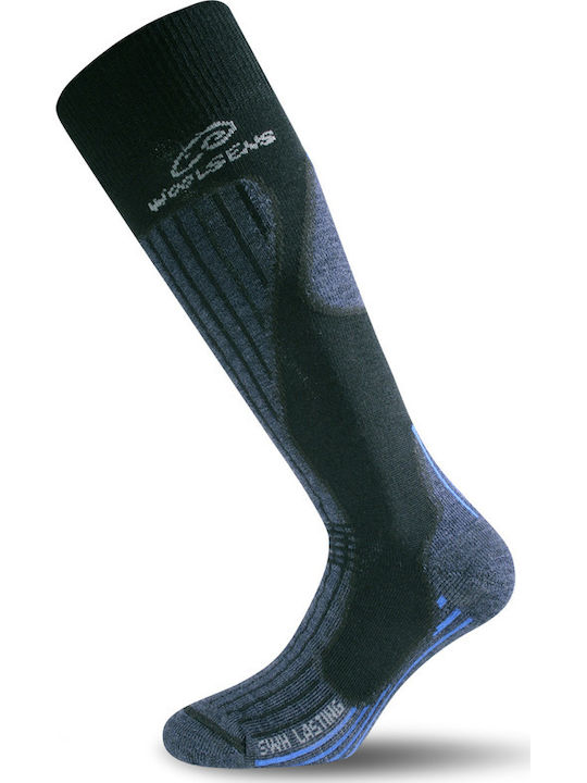 Lasting Ski & Snowboard Socks Blue 1 Pair