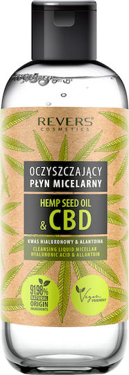 Revers Cosmetics Hemp Seed Oil & CBD Flüssiger Gesichtsreiniger Für Kontrolle Der Fettigkeit 500ml