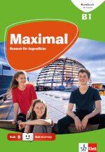 Maximal B1 Kursbuch + Audios Dl + Klett Book-app
