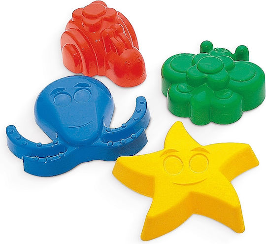 Adriatic Sand Molds Set 4pcs (Μiscellaneous Designs)