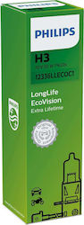 Philips Lămpi Longlife Ecovision H3 Halogen 12V 55W 1buc