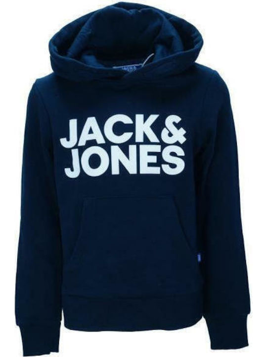 Jack & Jones Παιδικό Φούτερ με Κουκούλα και Τσέ...