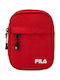 Fila New Pusher Bag Berlin Ανδρική Τσάντα Ώμου / Χιαστί σε Κόκκινο χρώμα