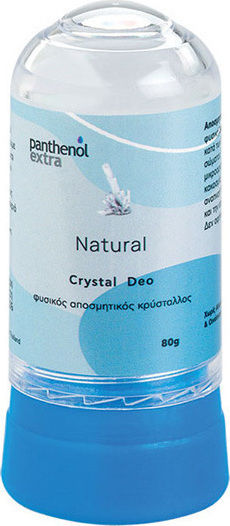 Panthenol Extra Crystal Natural Αποσμητικός Κρύσταλλος σε Roll-On 80gr