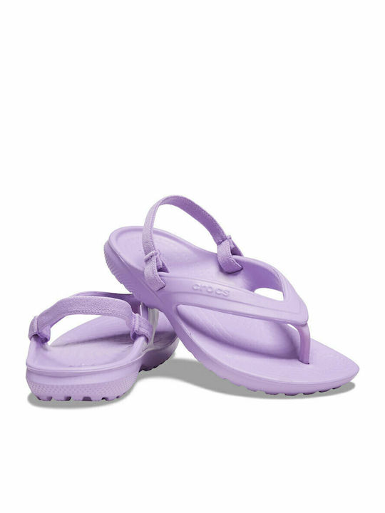 Παιδικές Σαγιονάρες Flip Flops Λιλά Classic Flip