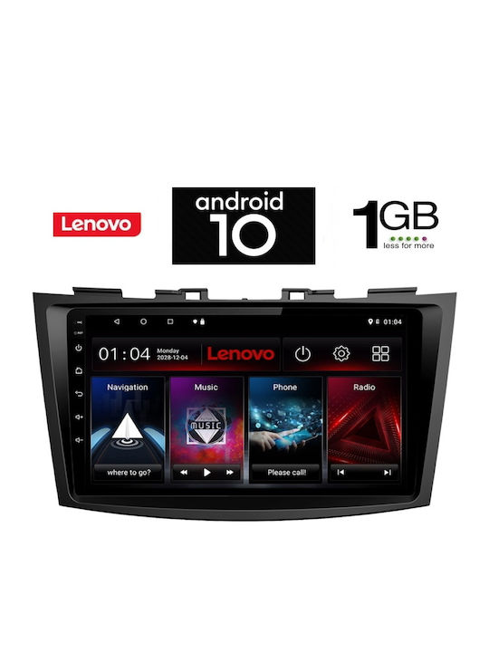 Lenovo Sistem Audio Auto pentru Suzuki Rapid (Bluetooth/USB/AUX/WiFi/GPS) cu Ecran Tactil 9" IQ-AN X5935_GPS