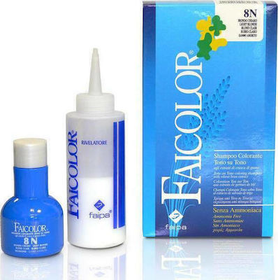 Faipa Faicolor Set Vopsea Temporară fără amoniac 5N 50ml