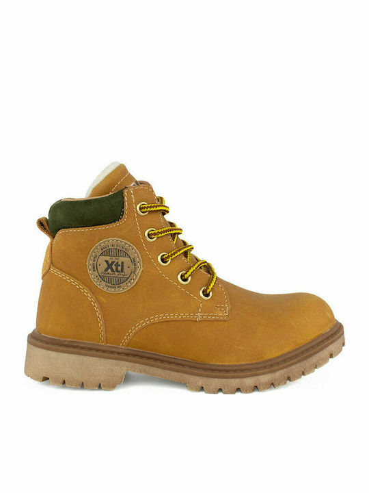 Xti Kids Boots with Zipper Tabac Brown