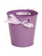 Keskor Planter Metal Purple 10.5x10.5x11cm.