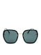 Lime Ochelari De Soare Pentru Femei Cu Ramă Metalică Negru-Auriu Polarized