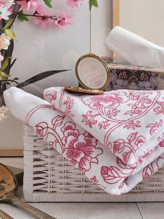 Cokitex Facecloth Dahlia 50x90cm Pink Weight 400gr/m²