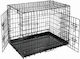 Pet Camelot Dog Wire Crate with 2 Doors Metal Restriction 93x57x65cm. 93x57.5x65cm