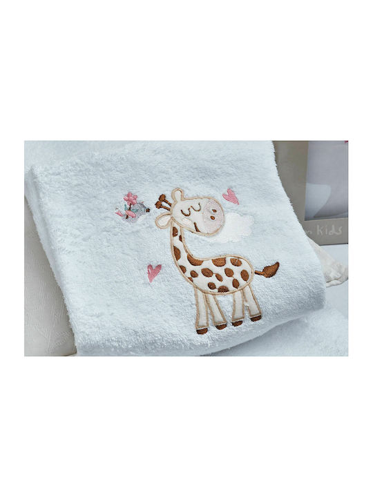 Cokitex Set of baby towels 2pcs Baby Giraffe Wh...