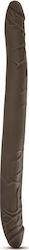 Dr. Skin Glass Dildo Chocolate 41cm