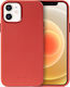 Crong Essential Back Cover Δερματίνης Κόκκινο (...