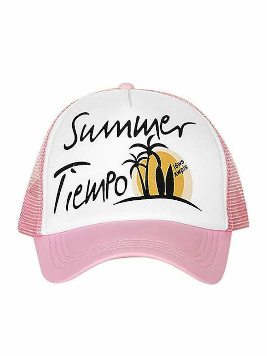 Summertiempo Kids' Hat Jockey Fabric 42-2373 Pink 622393