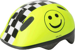 M-Wave Smile Kids' Helmet for City Bike Yellow