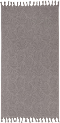 Melinen Cuba Beach Towel Cotton Gray 180x90cm.