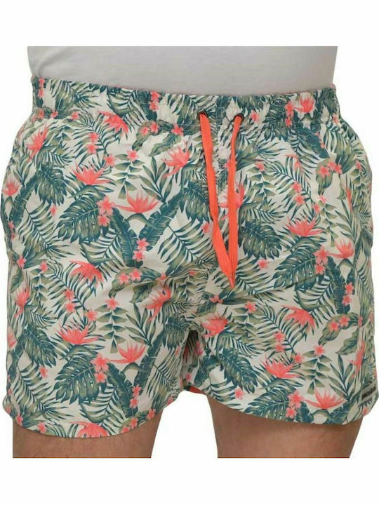 Ανδρικό Μαγιό Σορτς Πράσινο Floral