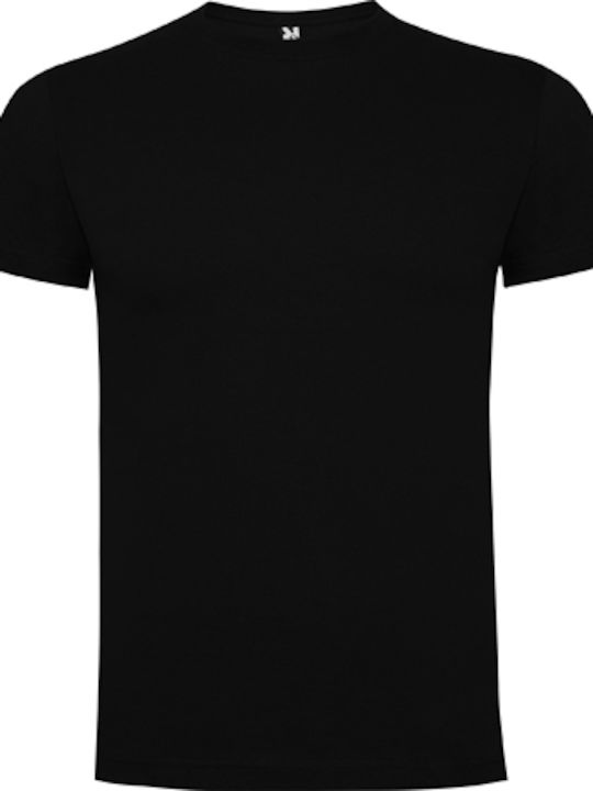 Roly Dogo Premium Men's Short Sleeve Promotional T-Shirt Black