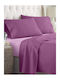Sunshine Bettwäsche-Set Doppel 200x250cm. Menta 152 201 Purple 4Stück