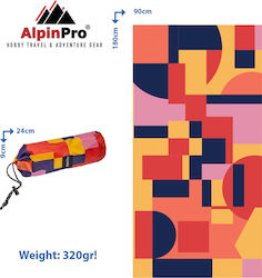 AlpinPro Dryfast Shapes Πετσέτα Θαλάσσης 180x90εκ.