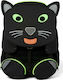 Affenzahn Black Panther School Bag Backpack Kindergarten in Black color 8lt