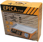 Epica Star Ηλεκτρονική Επαγγελματική Ζυγαριά με Ικανότητα Ζύγισης 40kg και Υποδιαίρεση 5gr