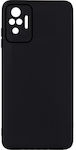 Soft Silicone Back Cover Black (Redmi Note 10 Pro)