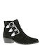 Dante MXGU0097W Leather Women's Ankle Boots Black